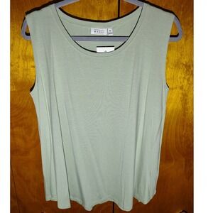 MASAI Elisa Top Desert Sage Green Sleeveless‎ Tank XL